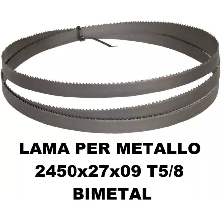 LAMA A NASTRO PER METALLI BIMETAL MM 2450 PER SEGATRICI