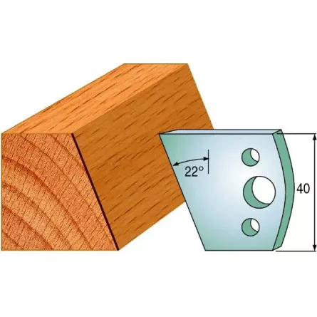 COPPIA DI COLTELLI 690.001 - LIMITATORI 691.001 CMT