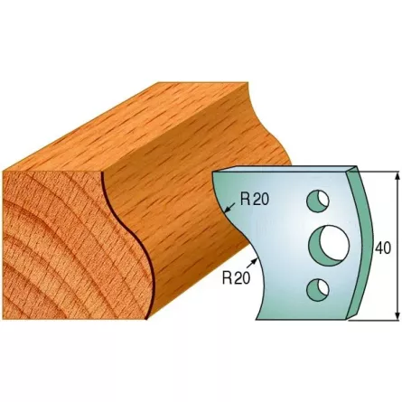 COPPIA DI COLTELLI 690.009- LIMITATORI 691.009 CMT