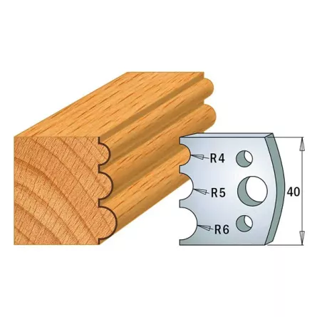 COPPIA DI COLTELLI 690.090 - LIMITATORI 691.090 CMT
