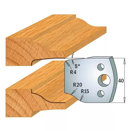 COPPIA DI COLTELLI 690.100 - LIMITATORI 691.100 CMT