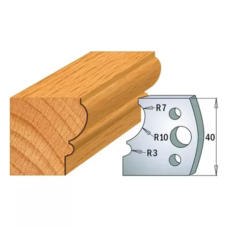 COPPIA DI COLTELLI 690.105 - LIMITATORI 691.105 CMT