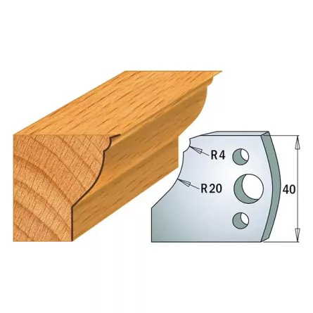 COPPIA DI COLTELLI 690.109 - LIMITATORI 691.109 CMT
