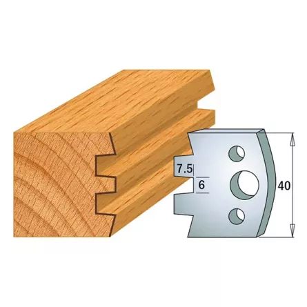 COPPIA DI COLTELLI 690.114 - LIMITATORI 691.114 CMT