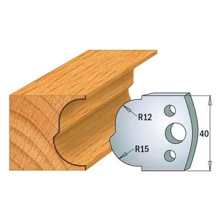 COPPIA DI COLTELLI 690.115 - LIMITATORI 691.115 CMT