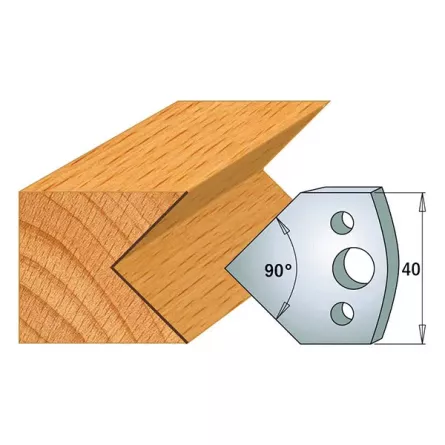 COPPIA DI COLTELLI 690.127 - LIMITATORI 691.127 CMT