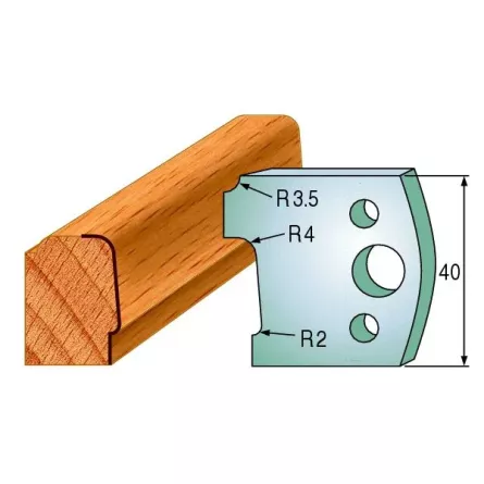COPPIA DI COLTELLI 690.130 - LIMITATORI 691.130 CMT