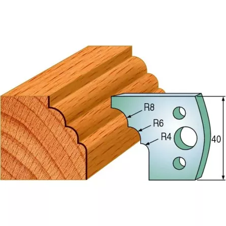 COPPIA DI COLTELLI 690.133 - LIMITATORI 691.133 CMT