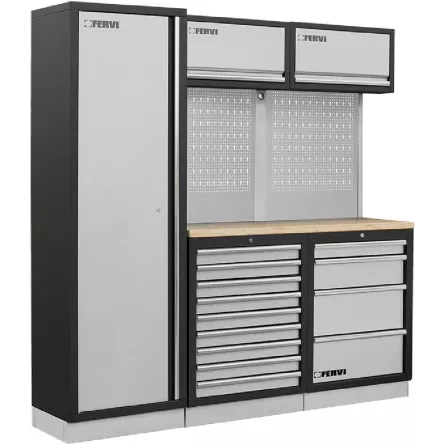 ARREDAMENTO MODULARE PER OFFICINA FERVI A007Q