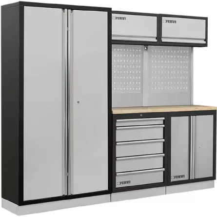 ARREDAMENTO MODULARE PER OFFICINA FERVI A007T