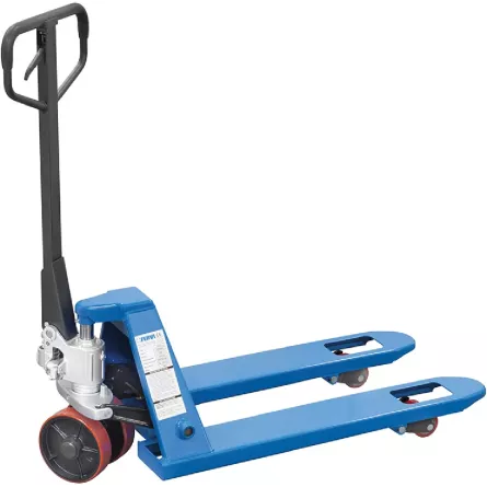 TRANSPALLET MANUALE PORTATA 2500 KG FORCHE CORTE FERVI 0064