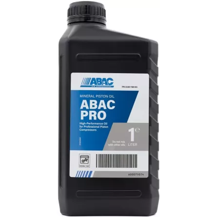 OLIO PER COMPRESSORE E GRUPPO POMPANTE LT 1 ABAC PRO