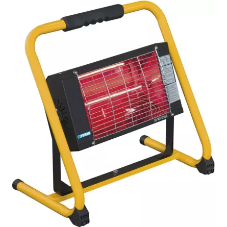 RISCALDATORE ELETTRICO A RAGGI INFRAROSSI CON SUPPORTO FERVI R610B
