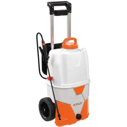 IRRORATRICE PORTATILE A BATTERIA A TROLLEY CON 3 VELOCITA' - COMET TB 35