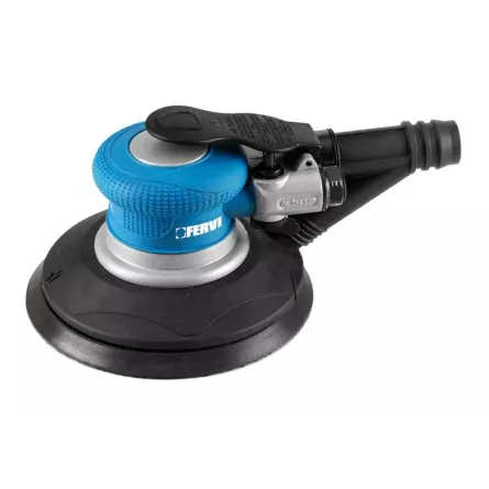 LEVIGATRICE ROTORBITALE PNEUMATICA 150 MM CON ASPIRAZIONE INTEGRATA FERVI 0421