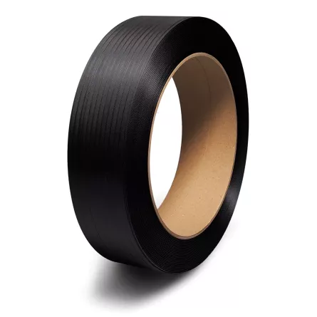 REGGIA PLASTICA 15 x 0,65 NERA REGGETTA MANUALE PER BANCALI 1500 METRI