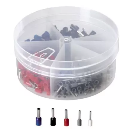 ASSORTIMENTO DI 400 TERMINALI CAPICORDA 0877 FERVI