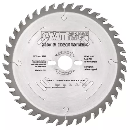 CMT 294.054.12M LAMA WIDIA DIAMETRO 315 Z 54 PER LEGNO