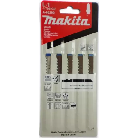 LAME SEGHETTO ALTERNATIVO PER LEGNO MAKITA A-86290