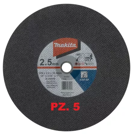 DISCHI PER TRONCATRICE 355 X 2,5  MAKITA B-49448-5