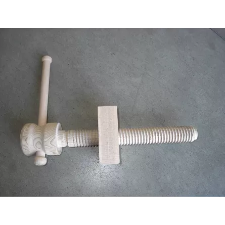 VITE COMPLETA PER MORSA DA BANCO IN LEGNO