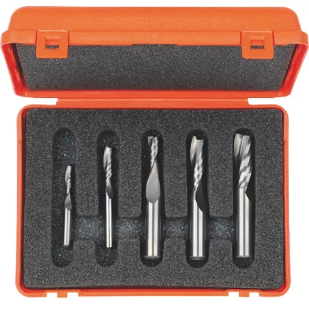 SET DI 5 FRESE ELICOIDALI GAMBO 8 MM CMT 191.000.01