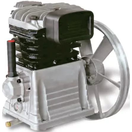 GRUPPO COMPRESSORE BICILINDRICO MONOSTADIO TRASMISSIONE A CINGHIA