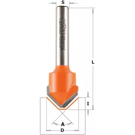 Fresa per scanalature CMT 715.001.11