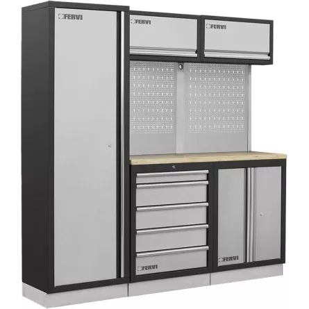 ARREDAMENTO MODULARE PER OFFICINA FERVI A007C