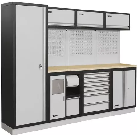ARREDAMENTO MODULARE PER OFFICINA FERVI A007G