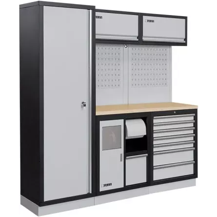 ARREDAMENTO MODULARE PER OFFICINA FERVI A007I
