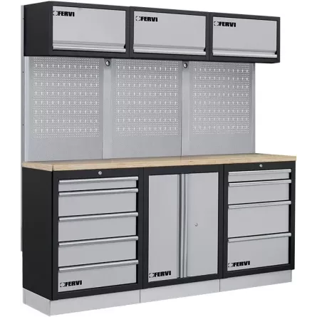 ARREDAMENTO MODULARE PER OFFICINA FERVI A007N