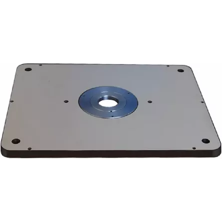 PIASTRA IN FENOLICO CON ANELLI IN ALLUMINIO Ø 103 PER TAVOLO INDUSTRIO (NEUTRA) CMT 999.501.26