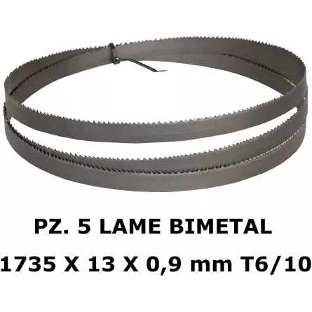 KIT 5 LAME PER METALLI BIMETAL MM 1735 PER SEGATRICI NEBES E MARCHE COMPATIBILI CATOCCIMACCHINE