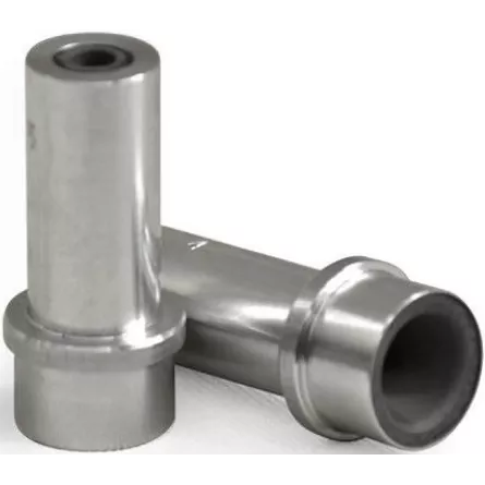 UGELLO FLANGIATO TIPO VENTURI LUNGO MM 70 CON COPERTURA IN ALLUMINIO