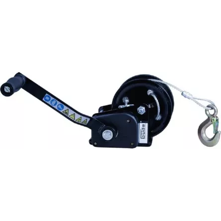 VERRICELLO MANUALE A FUNE METALLICA PORTATA 700 KG FUNE MT 20 GÜDE 55126