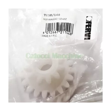 INGRANAGGIO RICAMBIO IN PLASTICA PER FRESATRICE FERVI T058/140
