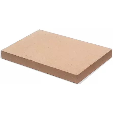 TAVELLA REFRATTARIA CHIARA 30 X 20 X 3 CM PER FORNO A LEGNA