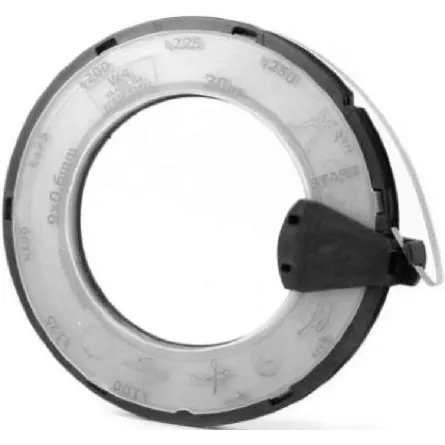 FASCETTA STRINGITUBO W2 IN ACCIAIO INOX 430 LARGHEZZA 9 MM ROTOLO METRI 30