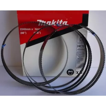 LAMA PER LEGNO 2240 MAKITA VARIE MISURE CONF. 3 PEZZI