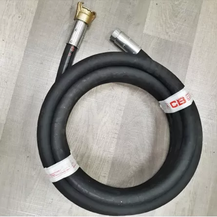 TUBO ANTIABRASIVO PER SABBIATRICE RACCORDATO